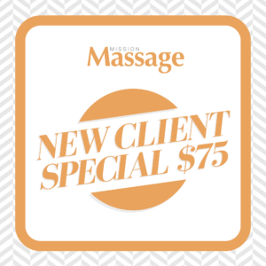 New Client Massage Special $75